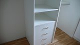 Zariadenie Šatníka, zatiaľ bez posuvných dverí